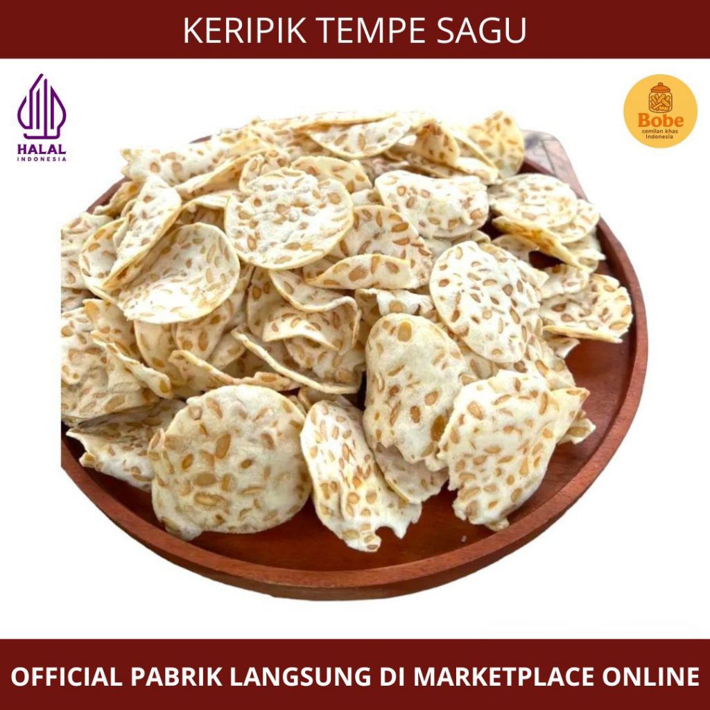 [Toko Kue Bobe] - Keripik Tempe Sagu - Snack Kiloan