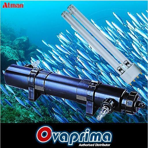 Atman UV-36W Lampu UV 36watt Pembasmi Lumut & Anti Air Hijau UV Clarifier/Sterilizer Lamp UV36W