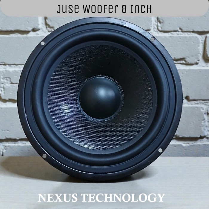 Speaker Woofer 8 Inch JUSE 6 Ohm 50 Watt & 20 Watt
