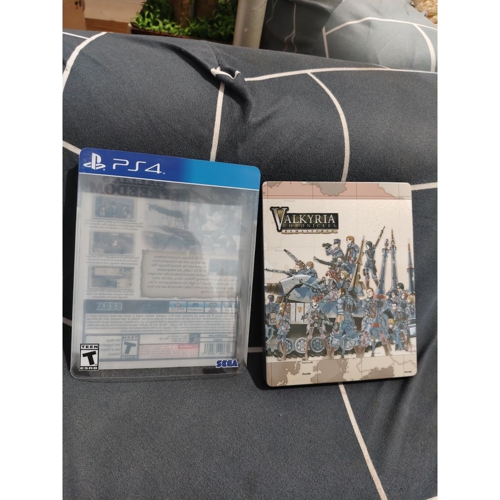 BD PS4 Valkyria Chronicles Remastered Steelcase Book