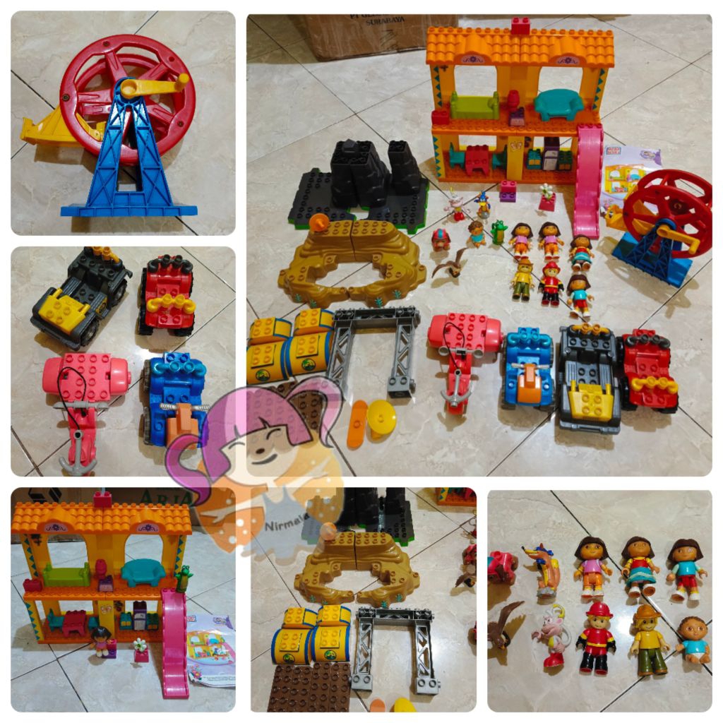 Lego Megablock DORA and friend original