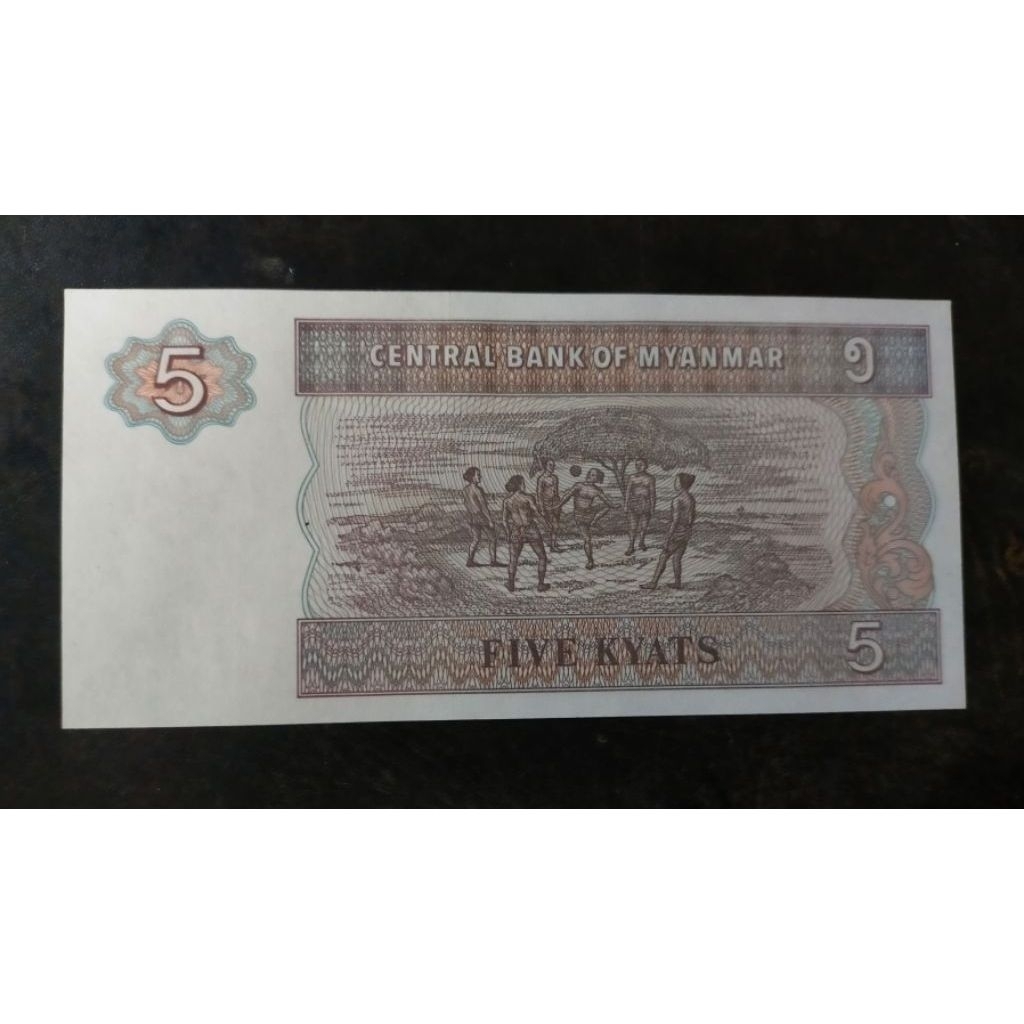 uang Myanmar 5 kyat
