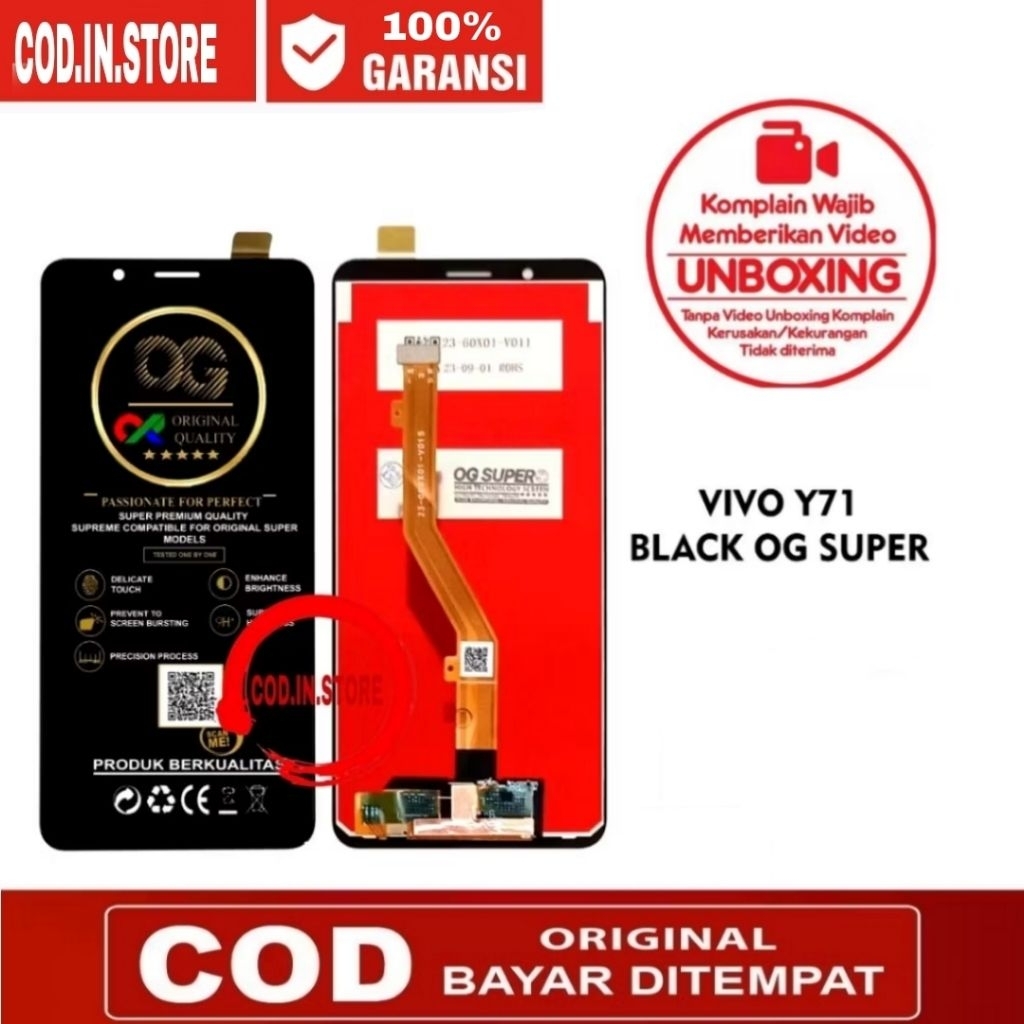 LCD Fullset + Touchscreen Vivo Y71 / Vivo 1724