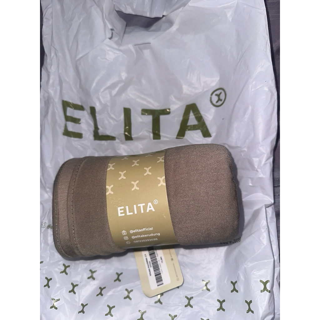 Kerudung kaos masih baru dari elita