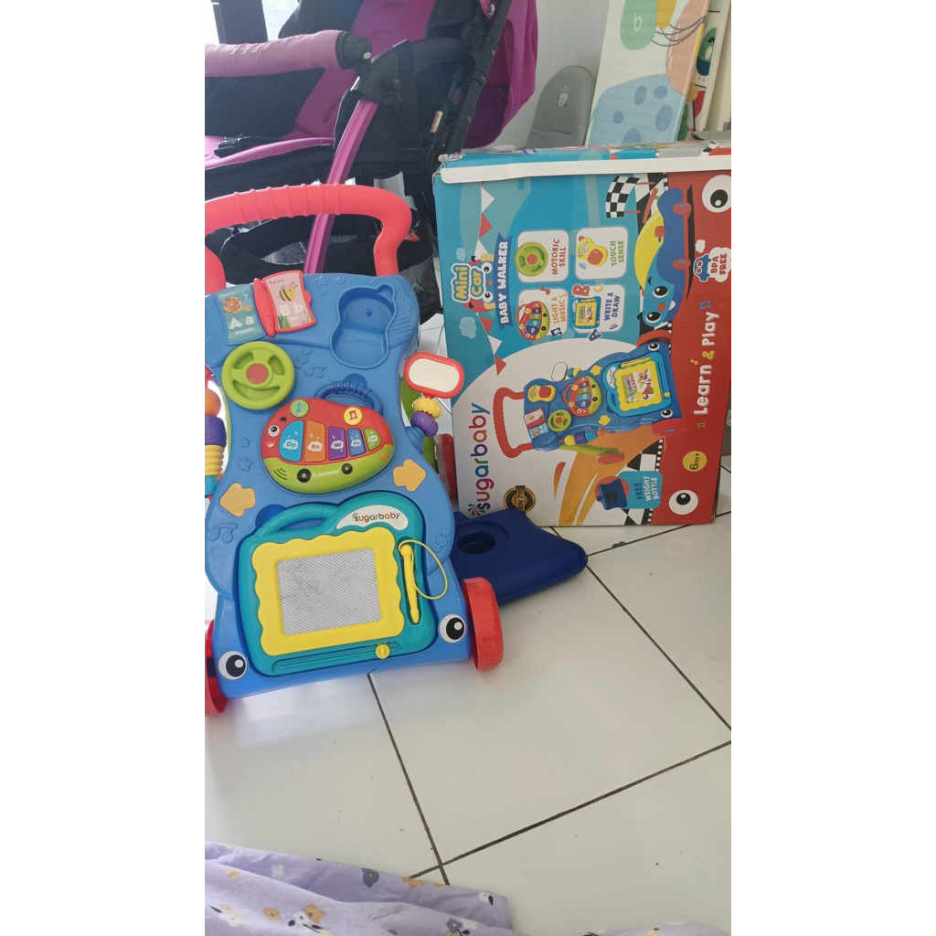 Sugarbaby baby walker/preloved baby/ baby walker anak
