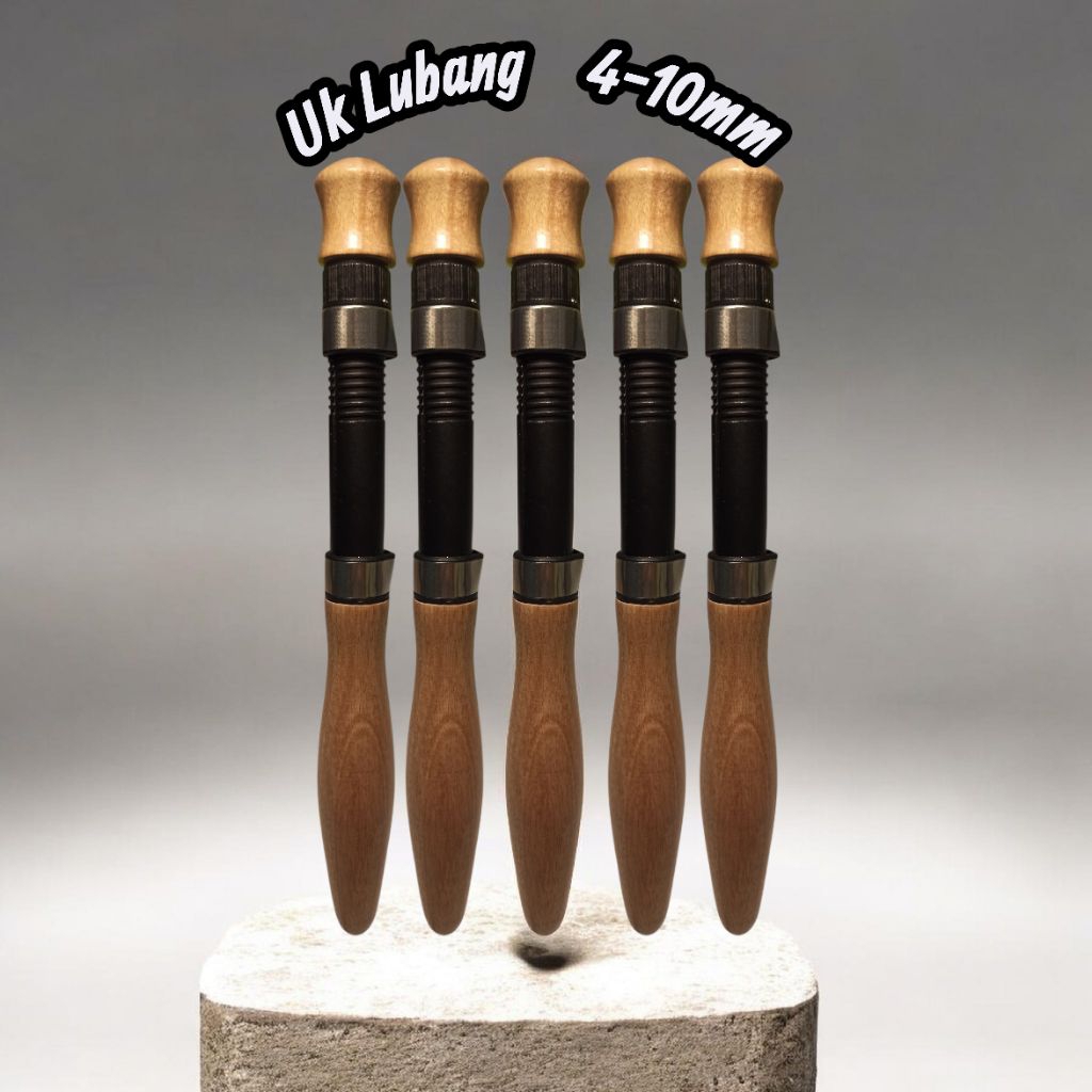 Joran gagang kayu Custom uk sedang/panjang