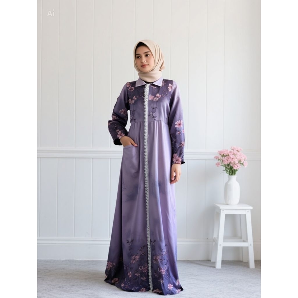 gamis nyssa label nina ricchi