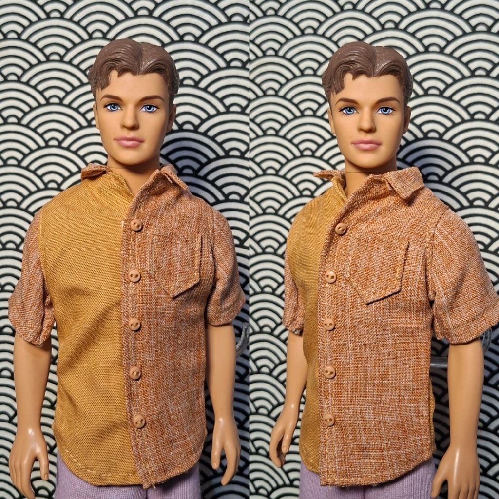 Baju Ken Barbie Buff Vintage (Tidak termasuk boneka, hanya baju saja) (U)