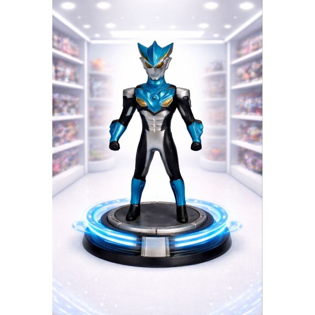 Mainan Superhero Robot Biru 20 cm – Action Figure Anak