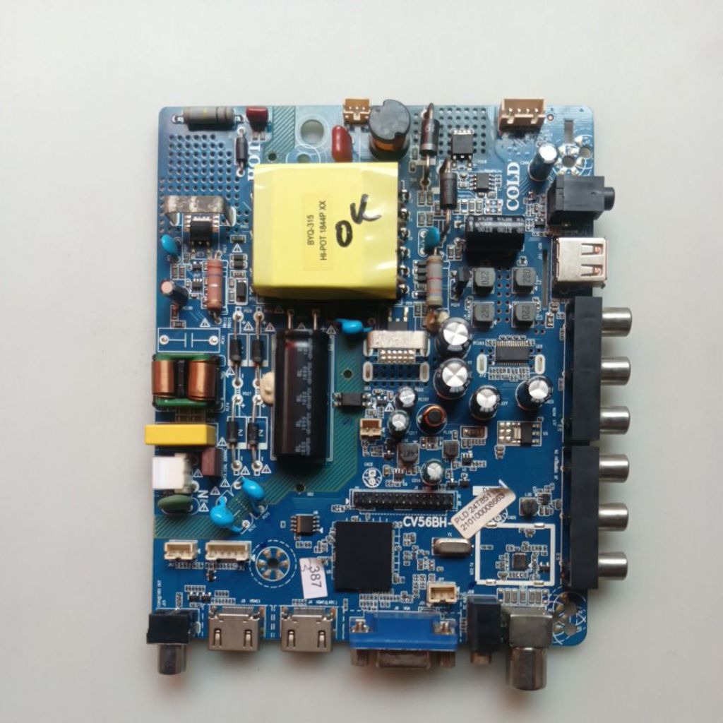 MB TV POLYTRON PLD24T8511S/MAINBOARD TV LED POLYTRON ORIGINAL