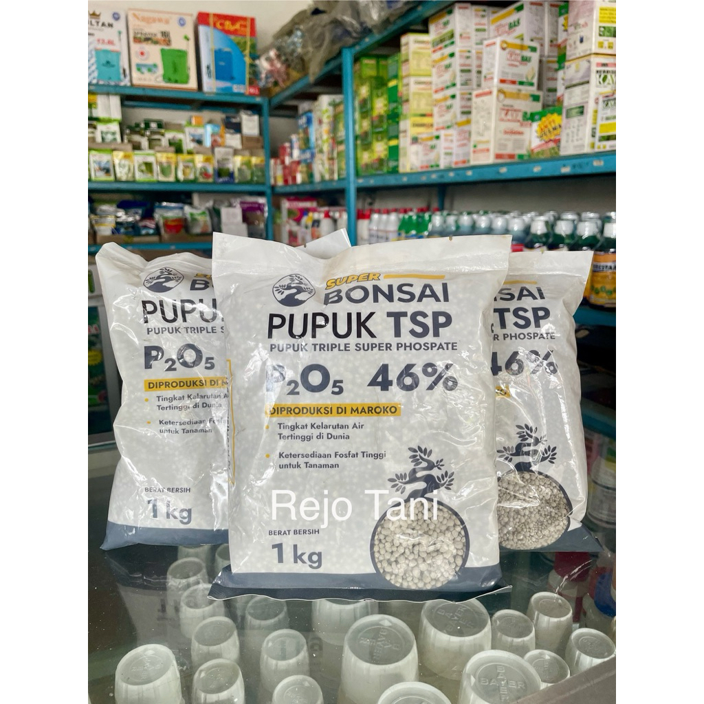 Pupuk TSP Super Bonsai 1 kg dengan Kandungan Fosfat 46% untuk Pertumbuhan Optimal