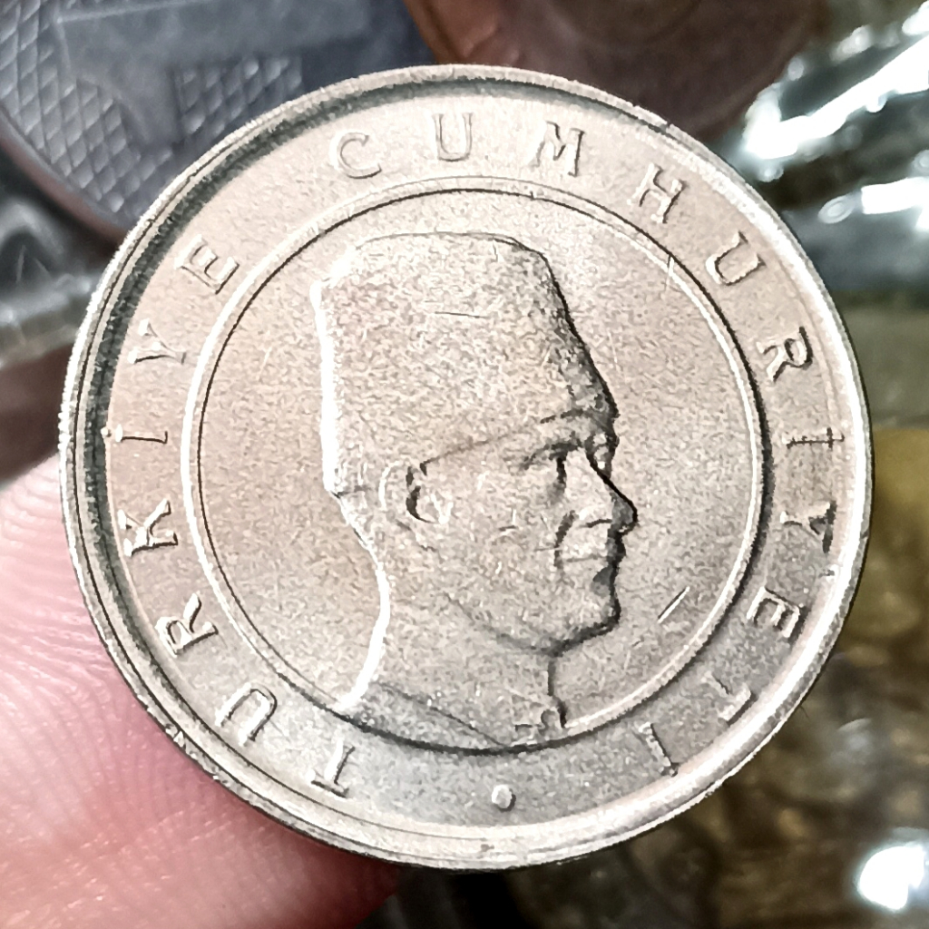 Koin Kuno Turki 100 000 Lira