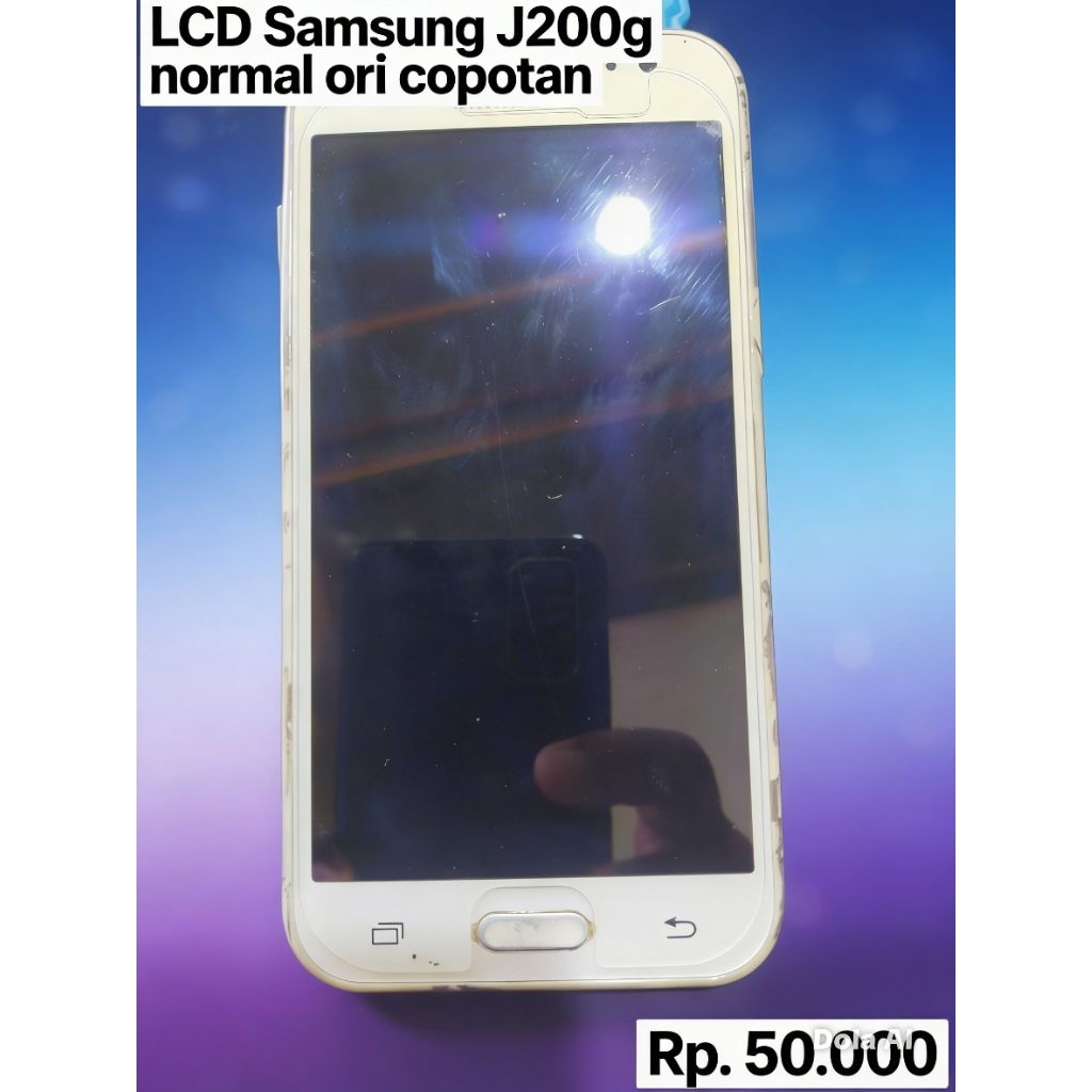lcd samsung j200g ori copotan