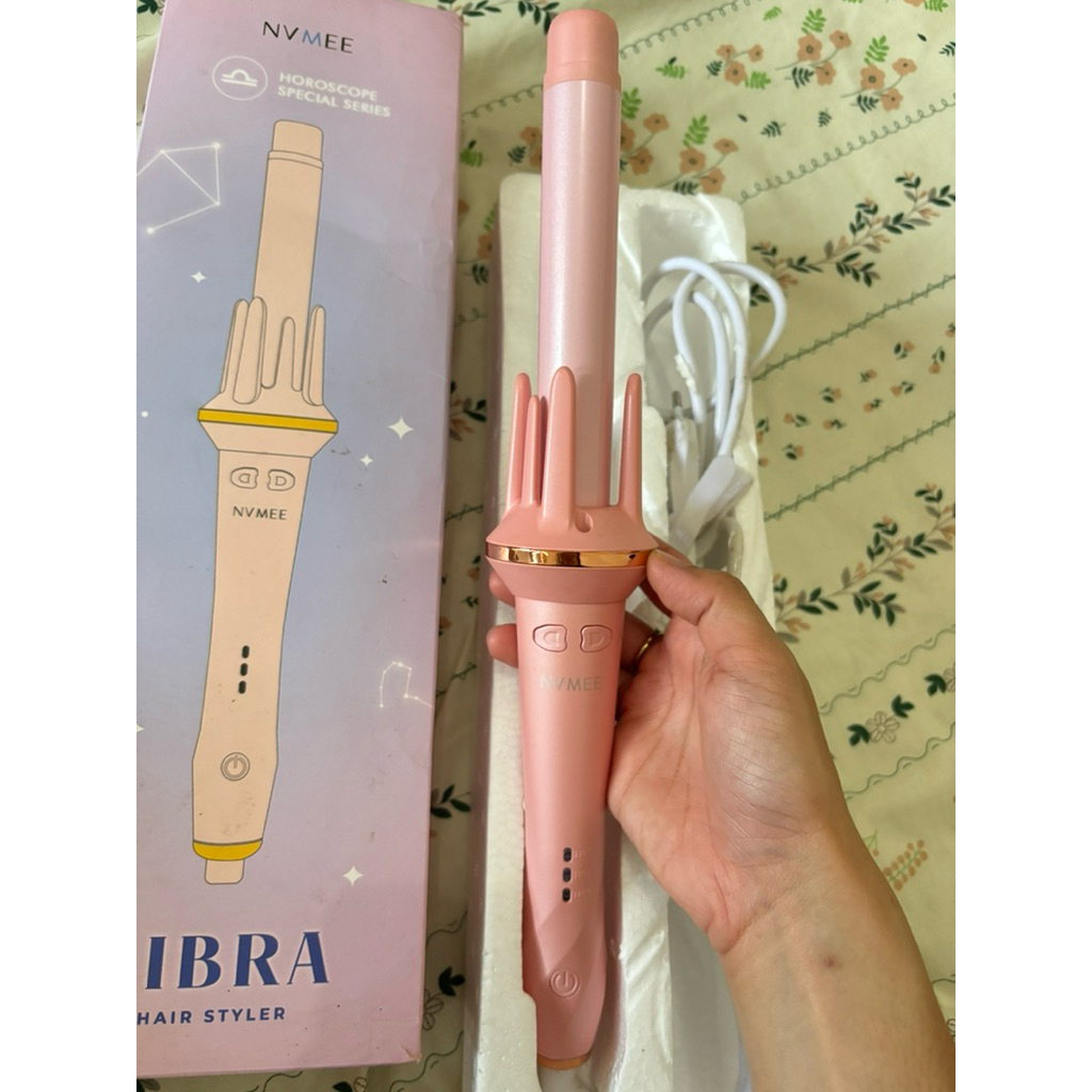 Nvmee Libra Preloved Catokan Curly Otomatis