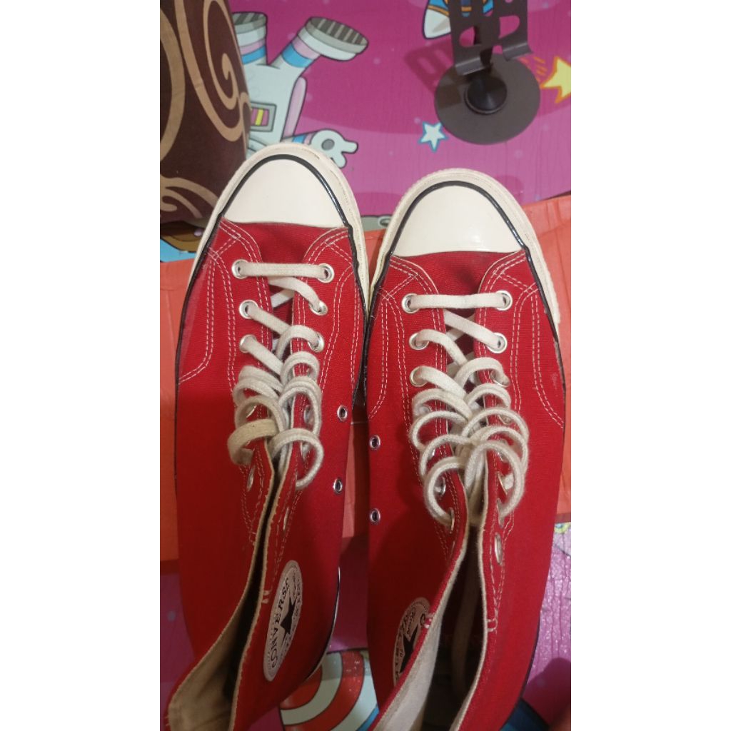 converse enamel red 43