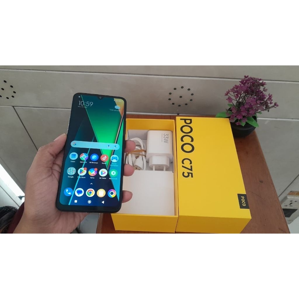 [AzamMedia Ponsel] Poco C75 Ram 8/256