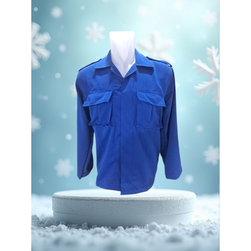 baju pdl pemadam / Damkar setelan bahan luster