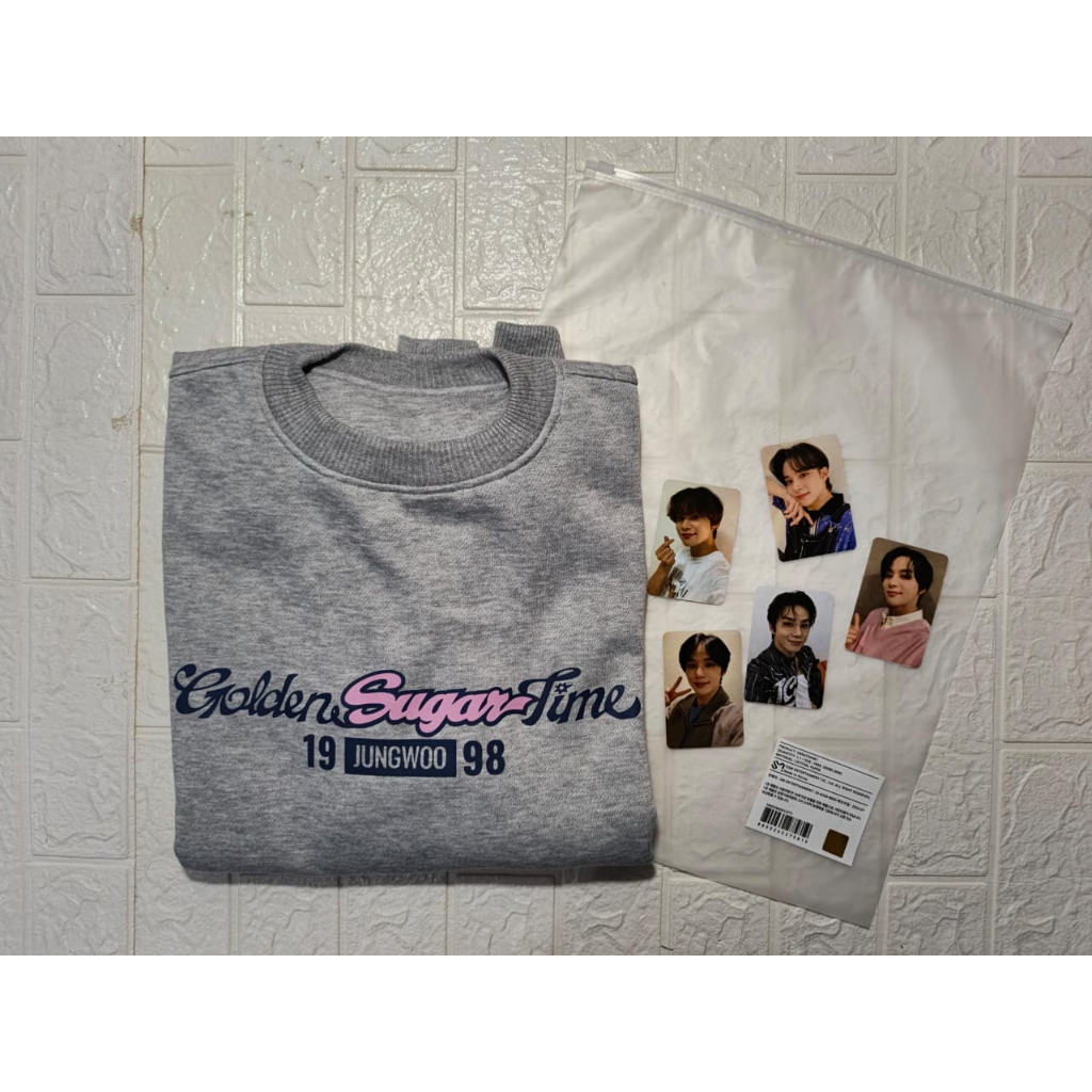 Sweater 2025 JUNGWOO FANMEETING Golden Sugar Time NCT 127 (SABLON)