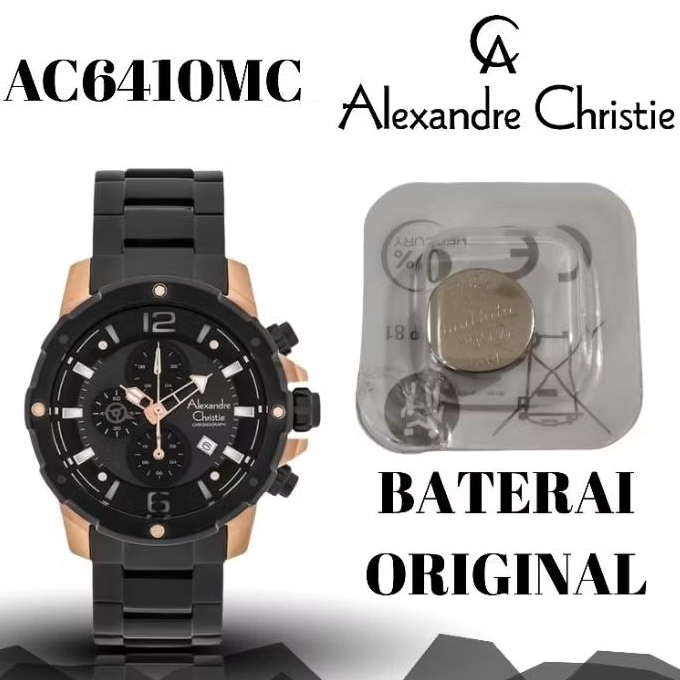 BATERAI JAM ALEXANDRE CHRISTIE ORIGINAL AC6410MC
