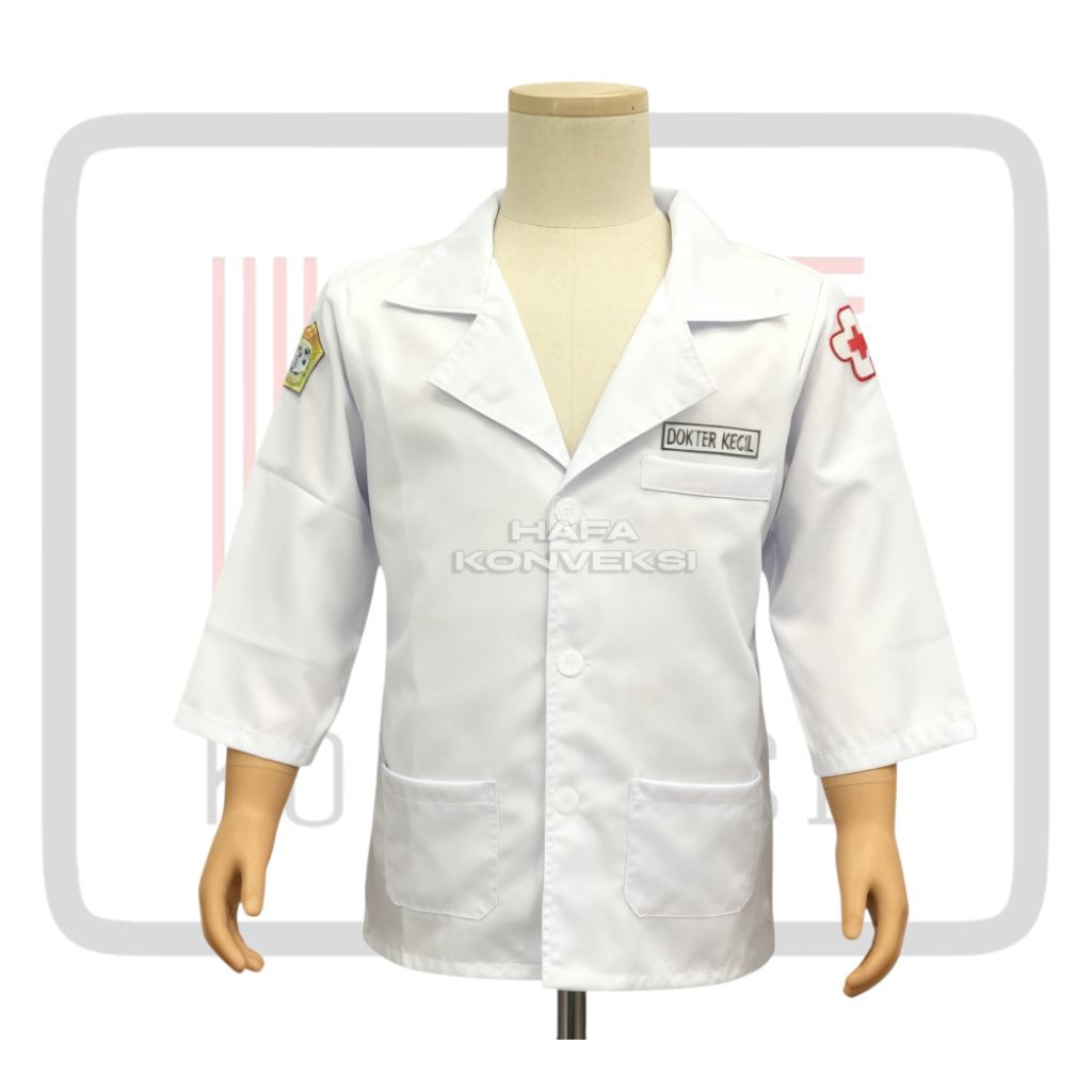 JAS DOKTER KECIL / BAJU DOKTER KECIL/ BAJU DOKCIL MURAH