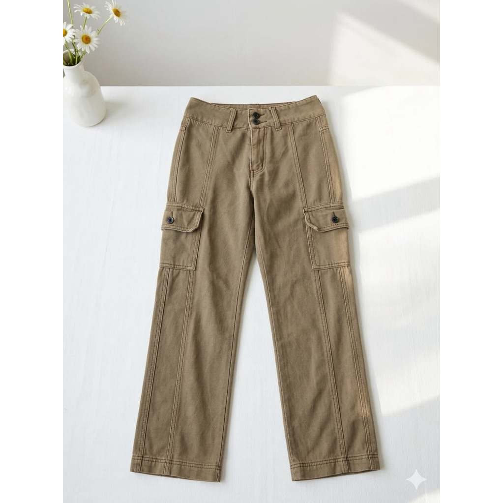 Celana Jeans cargo jiniso