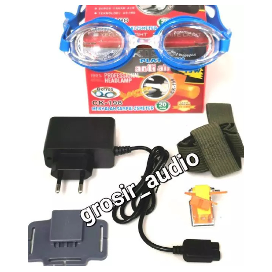 PROMO KISEKI SENTER KEPALA SELAM 15watt CK198 CK 198,SENTER HEAD SELAM KISEKI 15w Baterai CK198