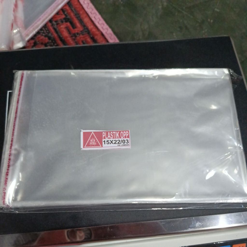 Plastik OPP 15 x 22