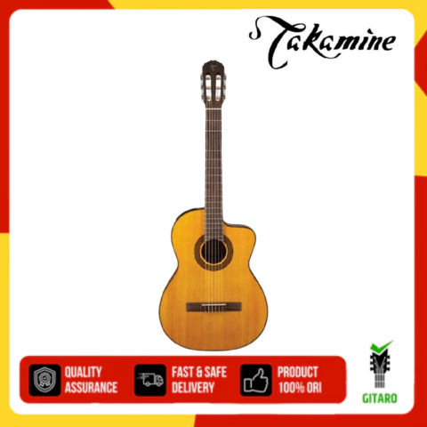 Gitar Nylon Klasik Elektrik TAKAMINE GC3CE GC 3 CE Natural