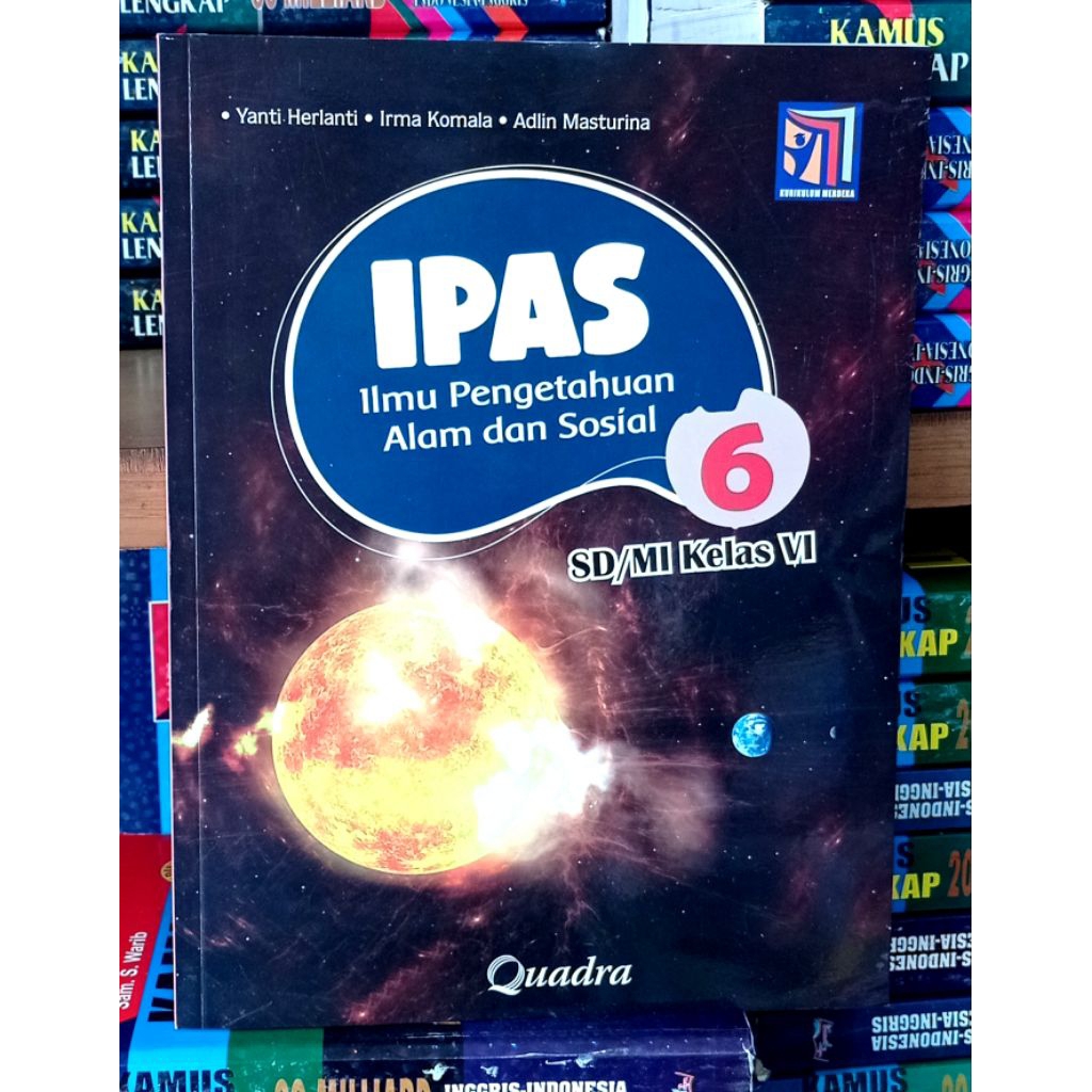 Buku IPAS Kelas 6 SD Kurikulum Merdeka Quadra