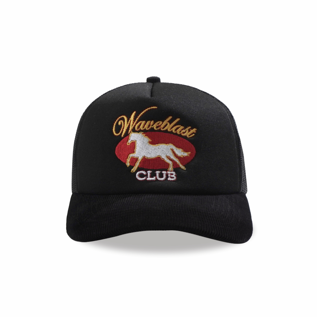 Waveblast Hat Trucker - Redmane Black