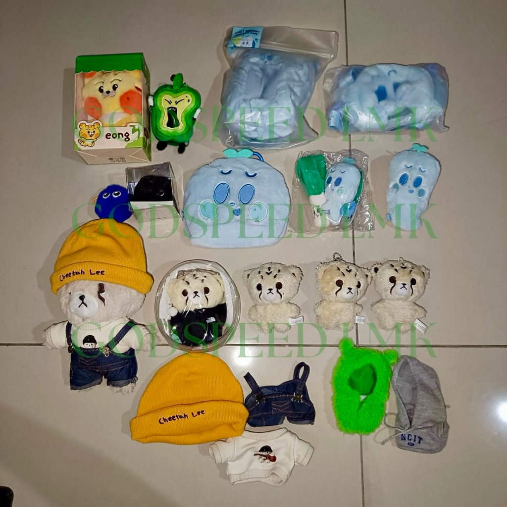 Doll Mark Lee NCT 127 DREAM Cheetah Lee 10cm 20cm Boohoongie Eong Danji Candy Smoothie Doll Clothes