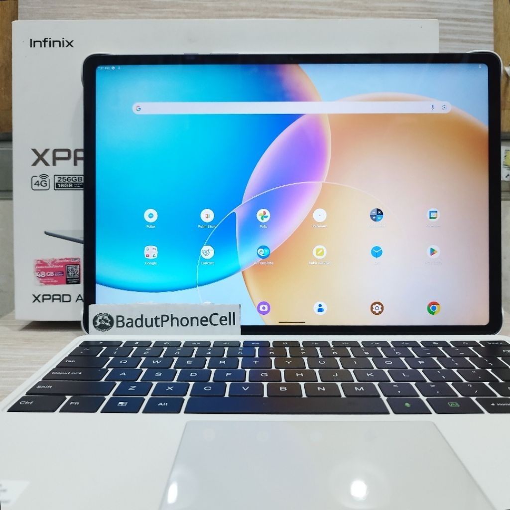 INFINIX XPAD EDGE 4G 13,2" 8/256GB SECOND BEKAS FULLSET