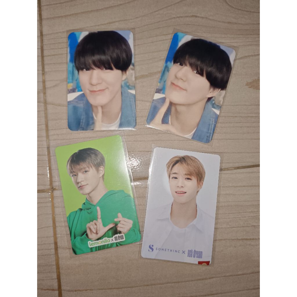 [take all] photocard jeno lee nct dream fansign lemonilo somethinc pc nct