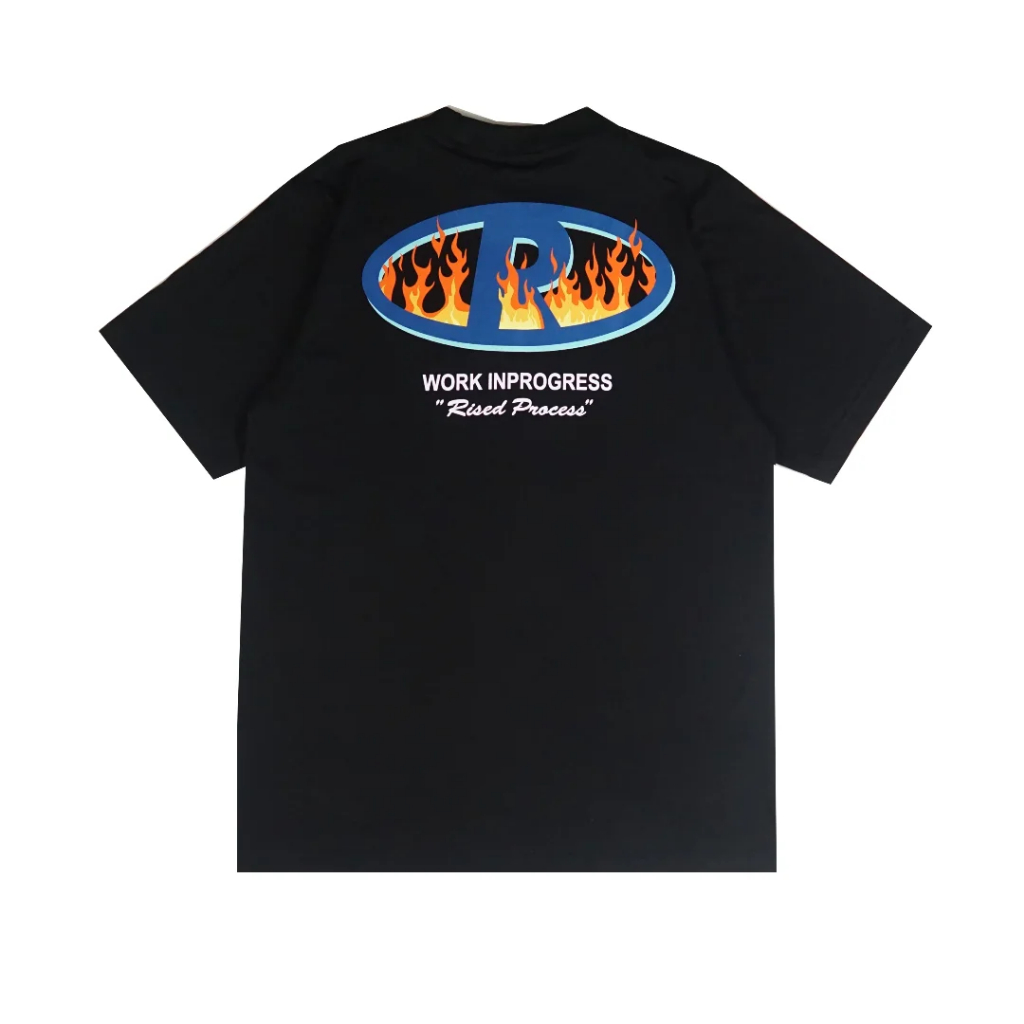 Rillingen - Tshirt BLAZED Black - Tshirt Kalcer series - Kaos Distro Pria - Tshirt Pria Wanita - Kao