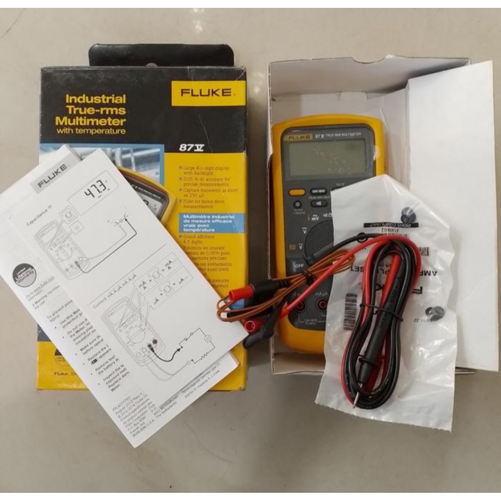 fluke 87v Digital multimeter True RMS fluke 87v