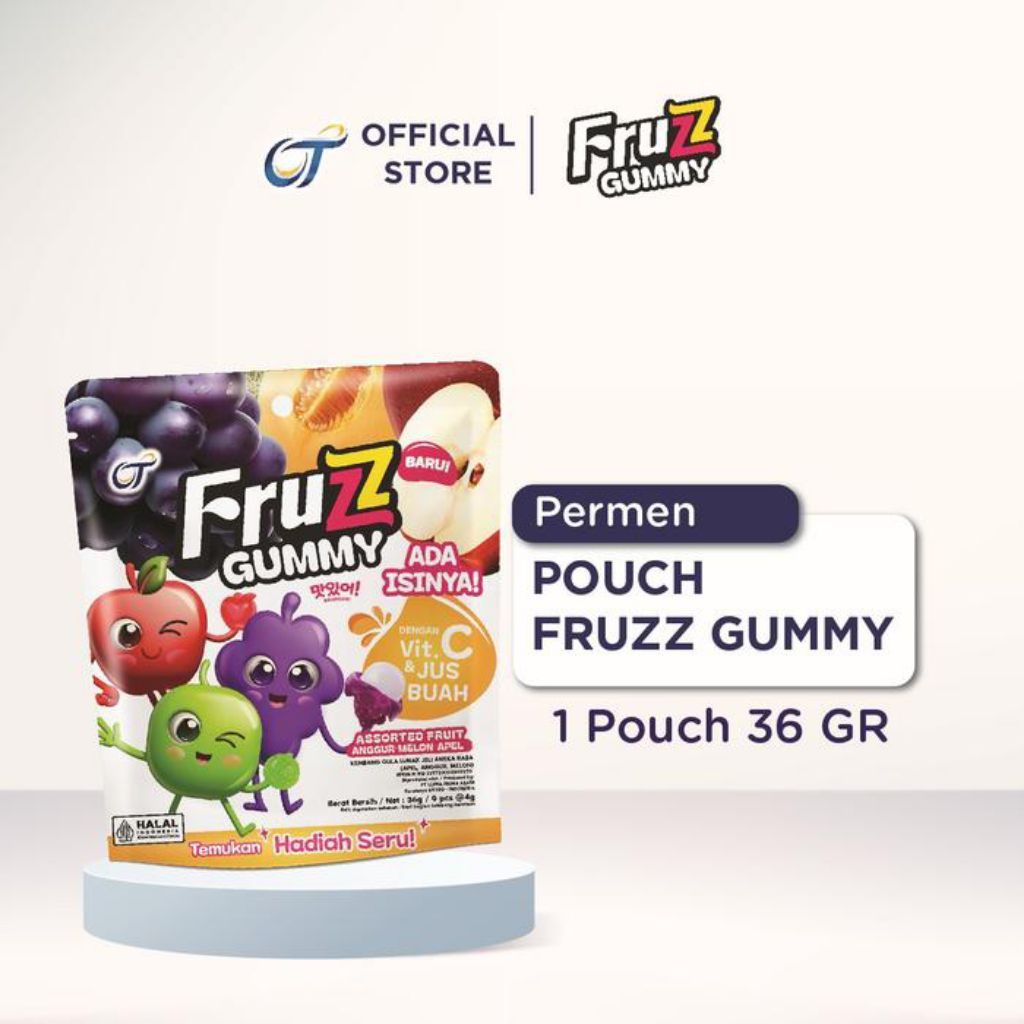Fruzz permen gummy-permen gummy pouch-Fruzz gummy pouch