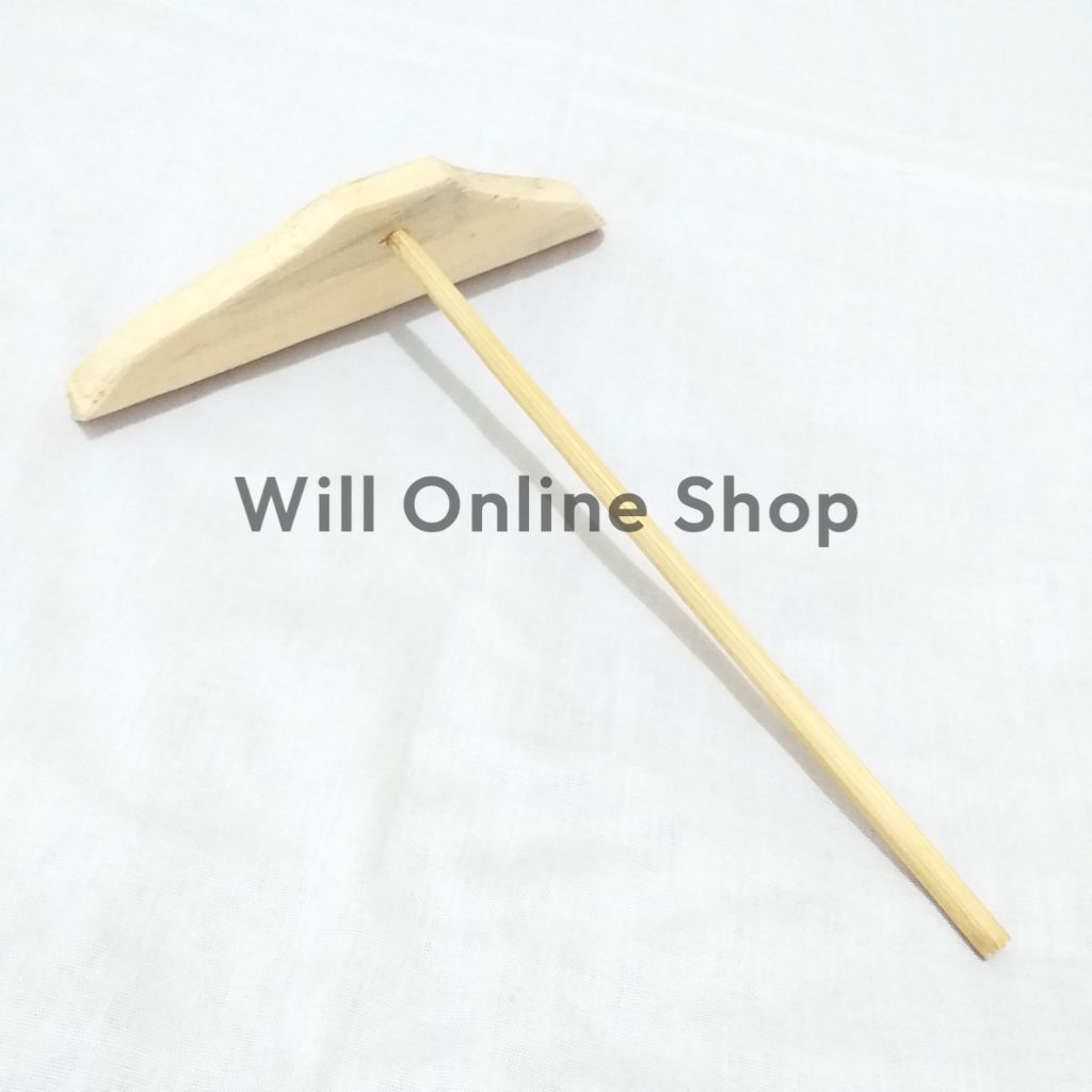 Spatula Kayu Perata Crepe (Crepe Maker)