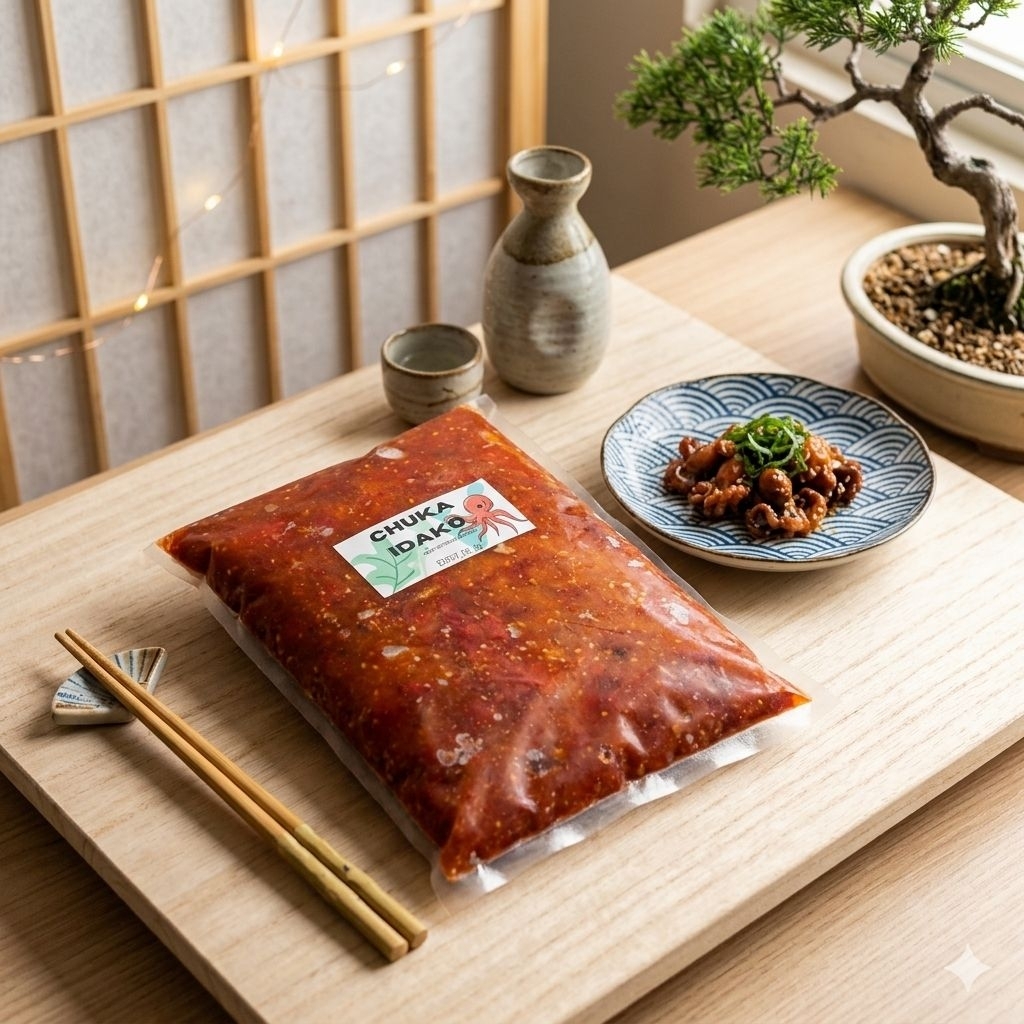 Chuka idako 2 kg  Halal | salad Baby Octopus 2 kg Halal