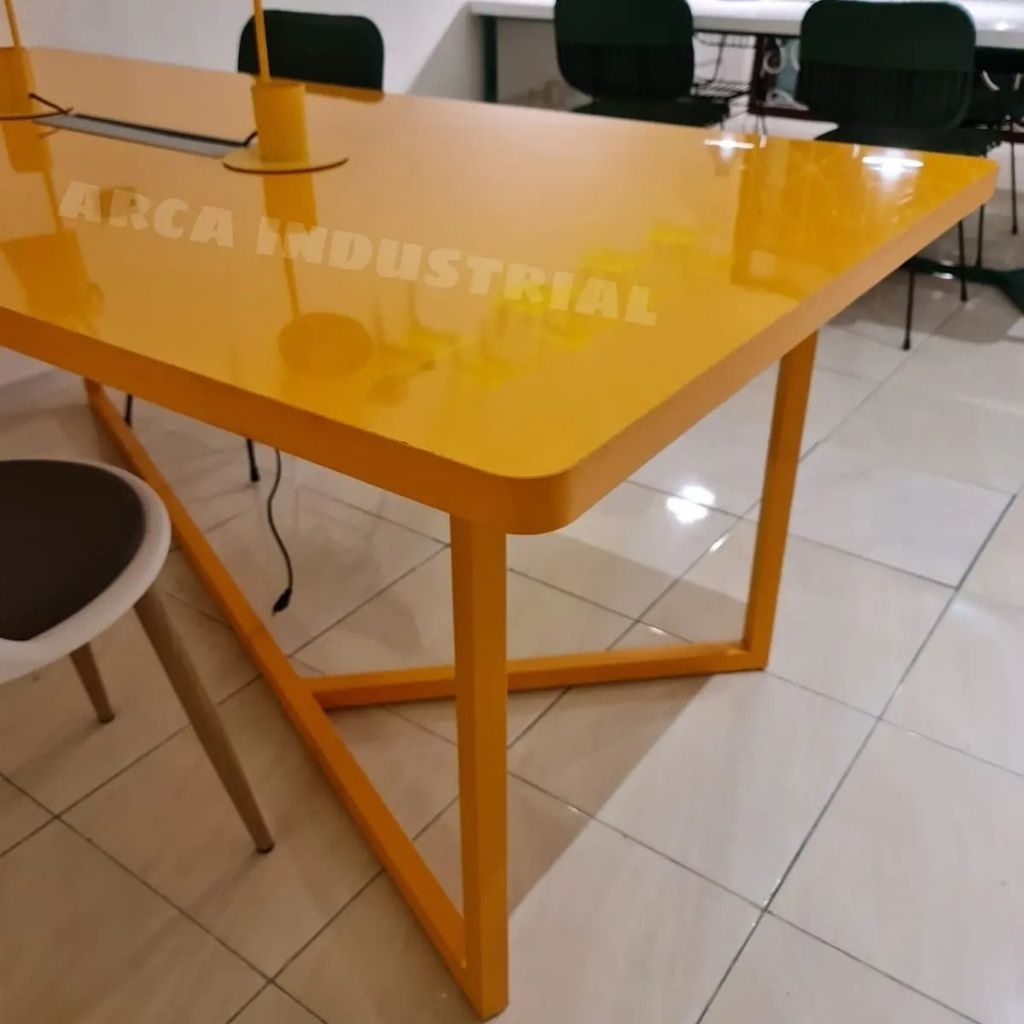 Meja kerja meja makan 200x100x80