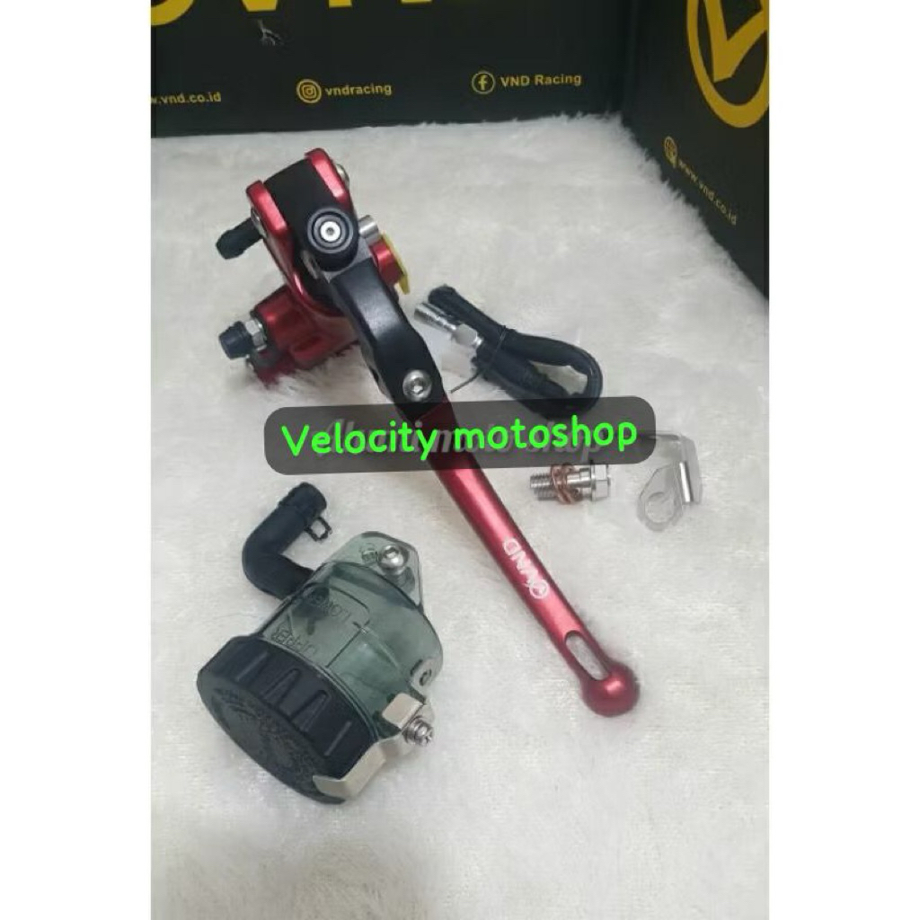 master rem kanan radial VND AK111 tabung smoke 14mm universal semua motor