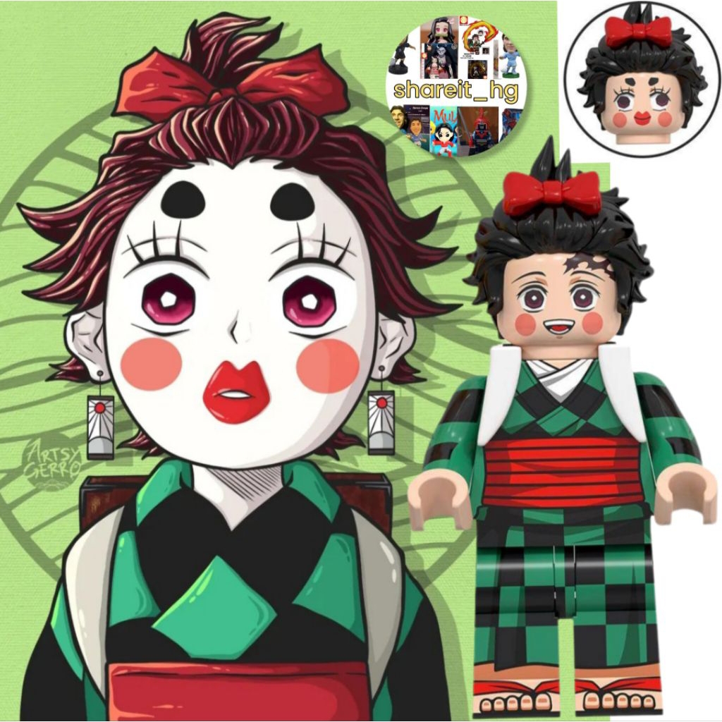 WM Blocks Demon Slayer, Tanjiro menyamar menjadi Sumiko