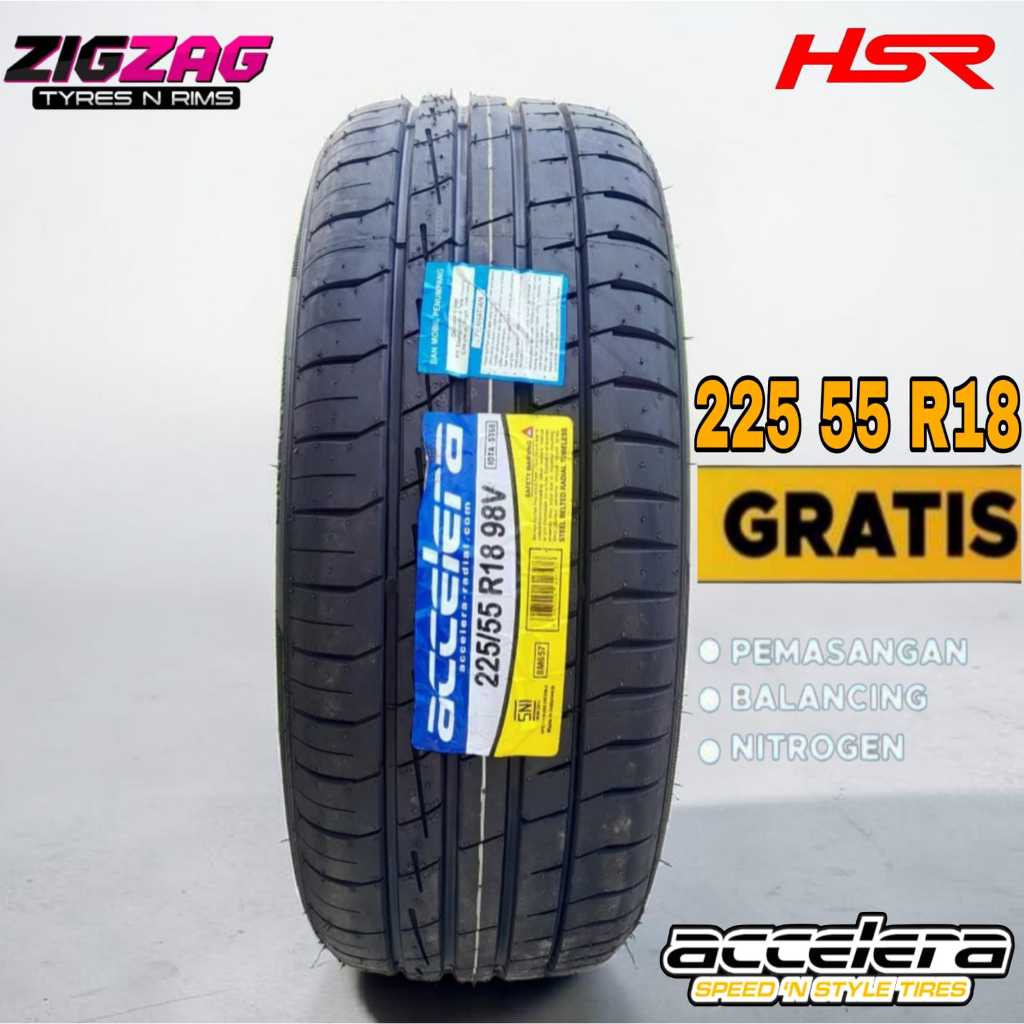 Ban Mobil ACCELERA IOTA ST68 225 55 R18-Ban Tubles Berkualitas 225/55 Ring 18