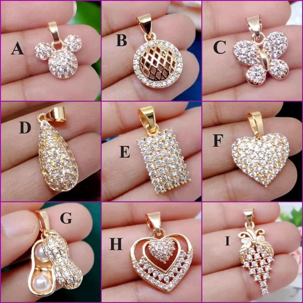 Liontin Bandulan Kalung Titanium