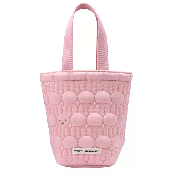 Cup Bag Starbucks Miffy70 Accompanying Cup Pink | Tas Minuman Cup Kopi | Tas Starbucks Pink
