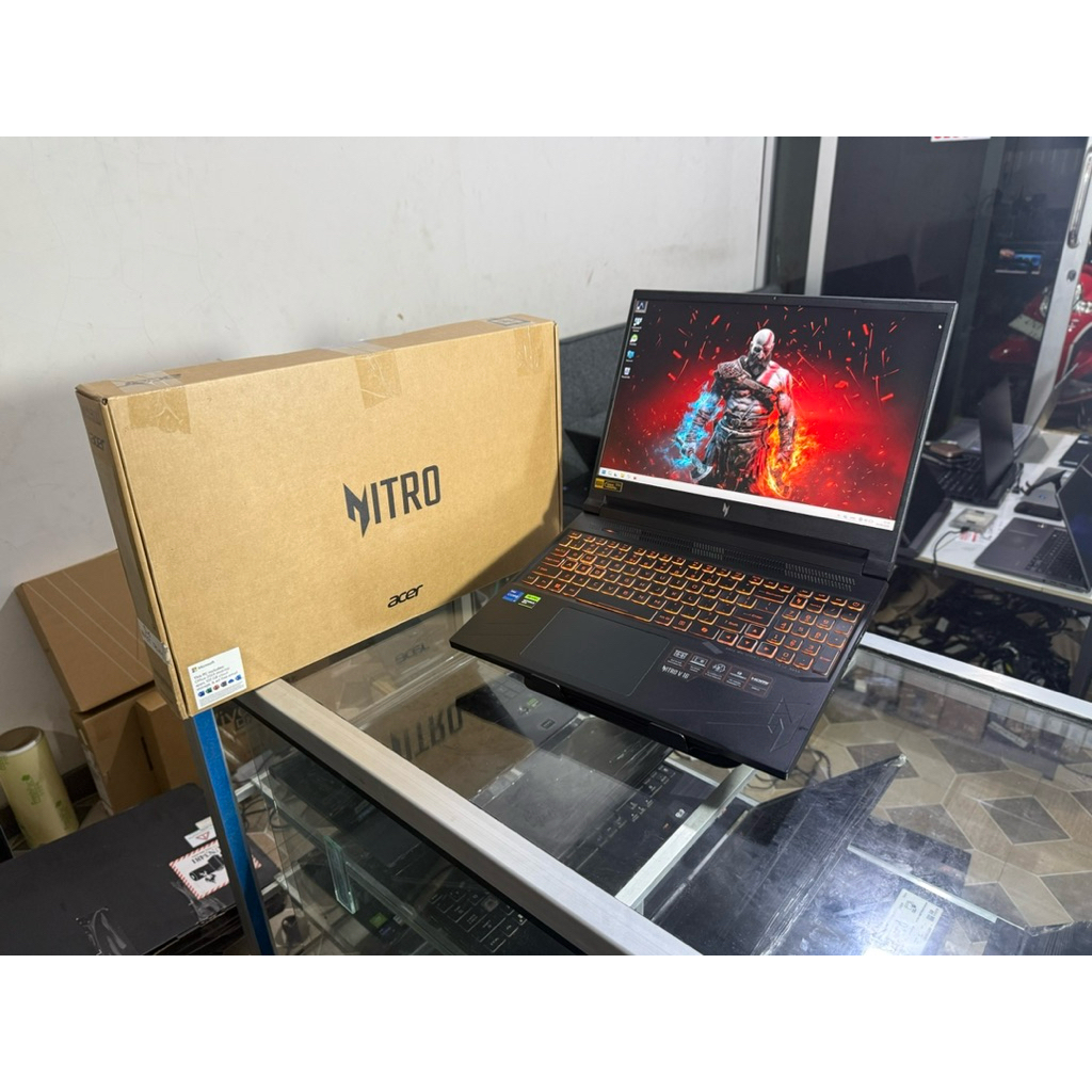 GAMING ACER NITRO CORE I7gen14 RTX4060 GARANSI PANJNG