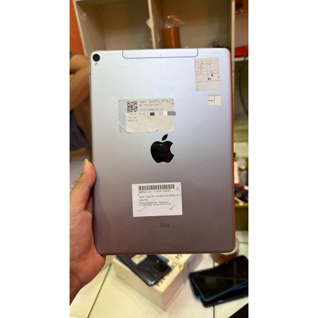 ipad pro 2017 256gb ( unit only )