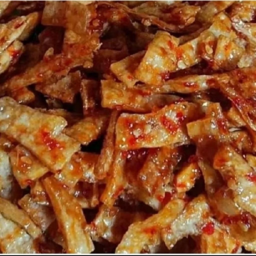 Balung Kuwuk Presto Empuk Girih Renyah Pedas manis kripik singkong maggleng  balung kethek jajanan j