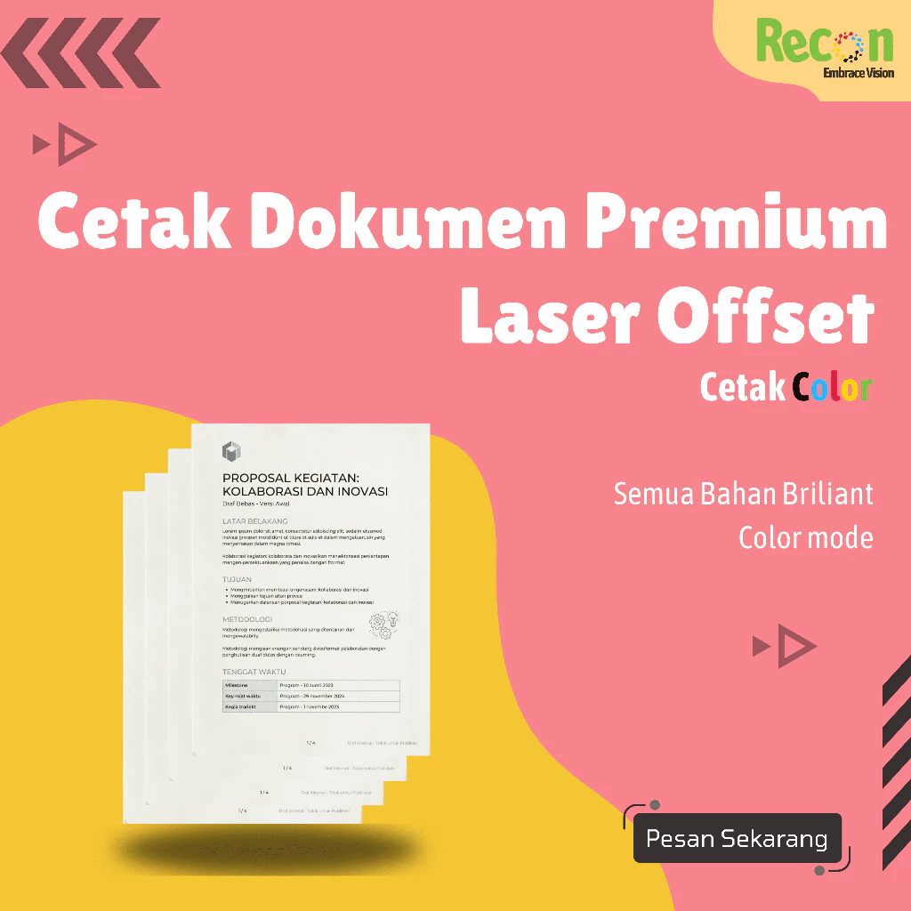 Jasa Cetak Print Dokumen / Skripsi / Tugas