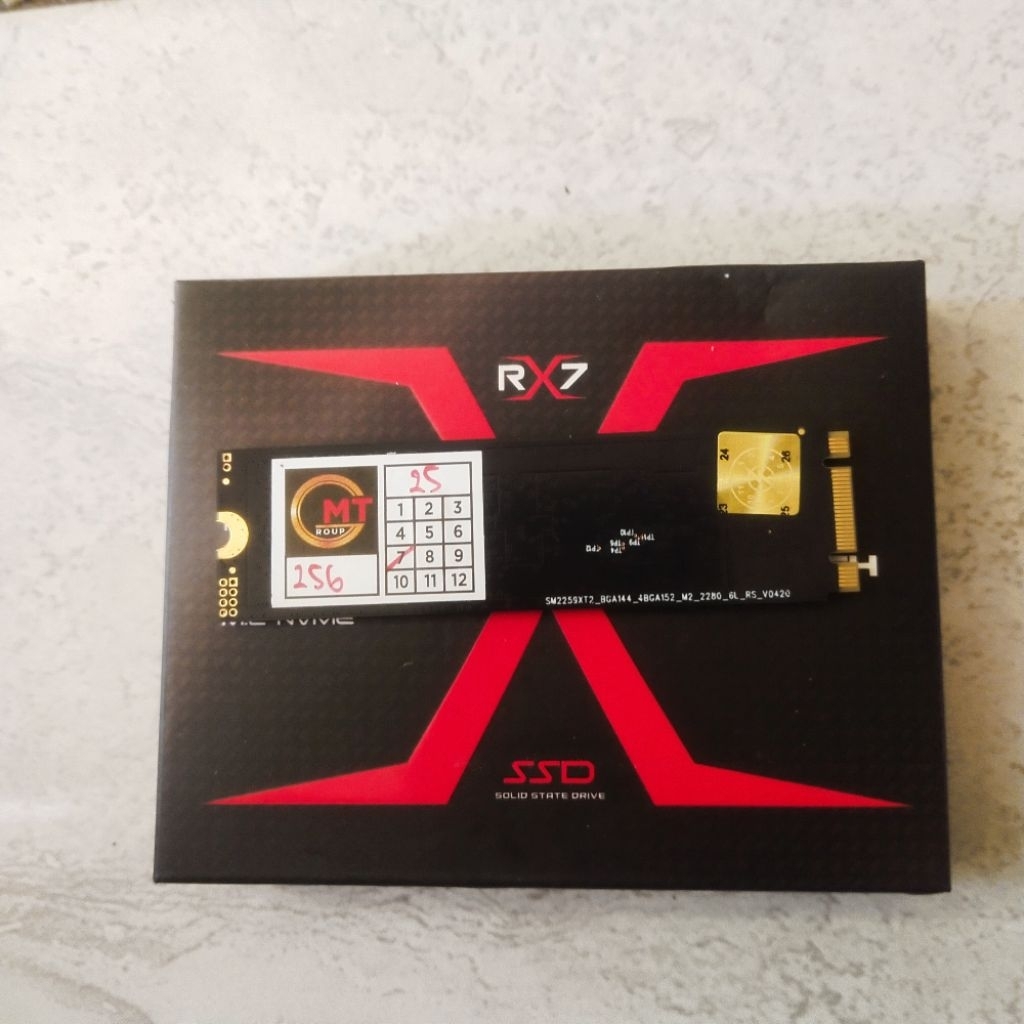 SSD M2 SATA / M.2 SATA / M2SATA 256GB RX7