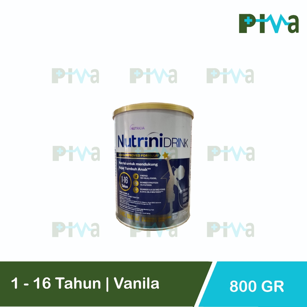NUTRINIDRINK POWDER 800GR SUSU BUBUK FORMULA PERTUMBUHAN ANAK 1-12 TAHUN